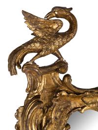 A George II Giltwood Overmantel Mirror