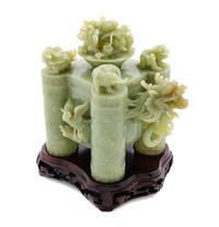 A Chinese Carved Nephrite Jade Vessel
