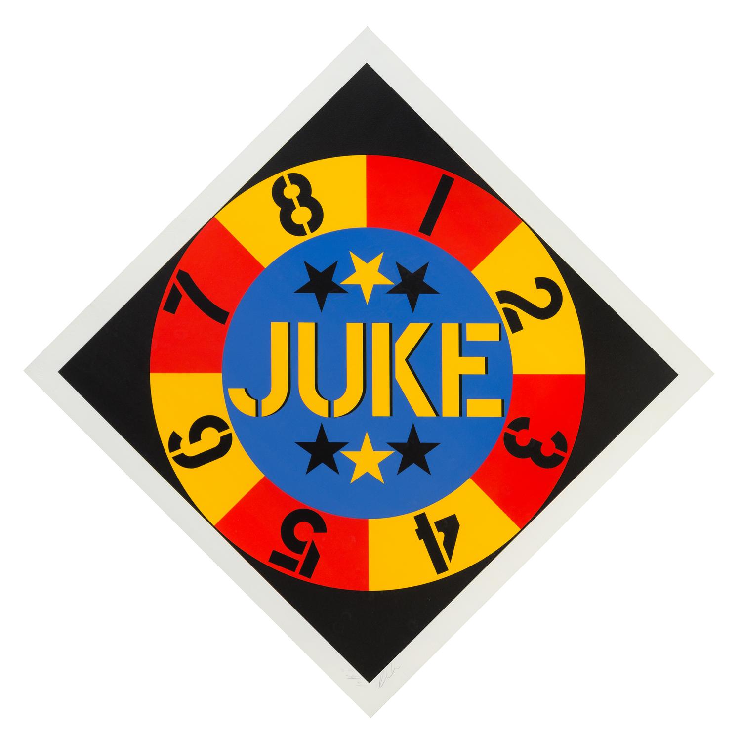 Robert Indiana, (American, b. 1928), American Dream #2, (suite of four) 1982