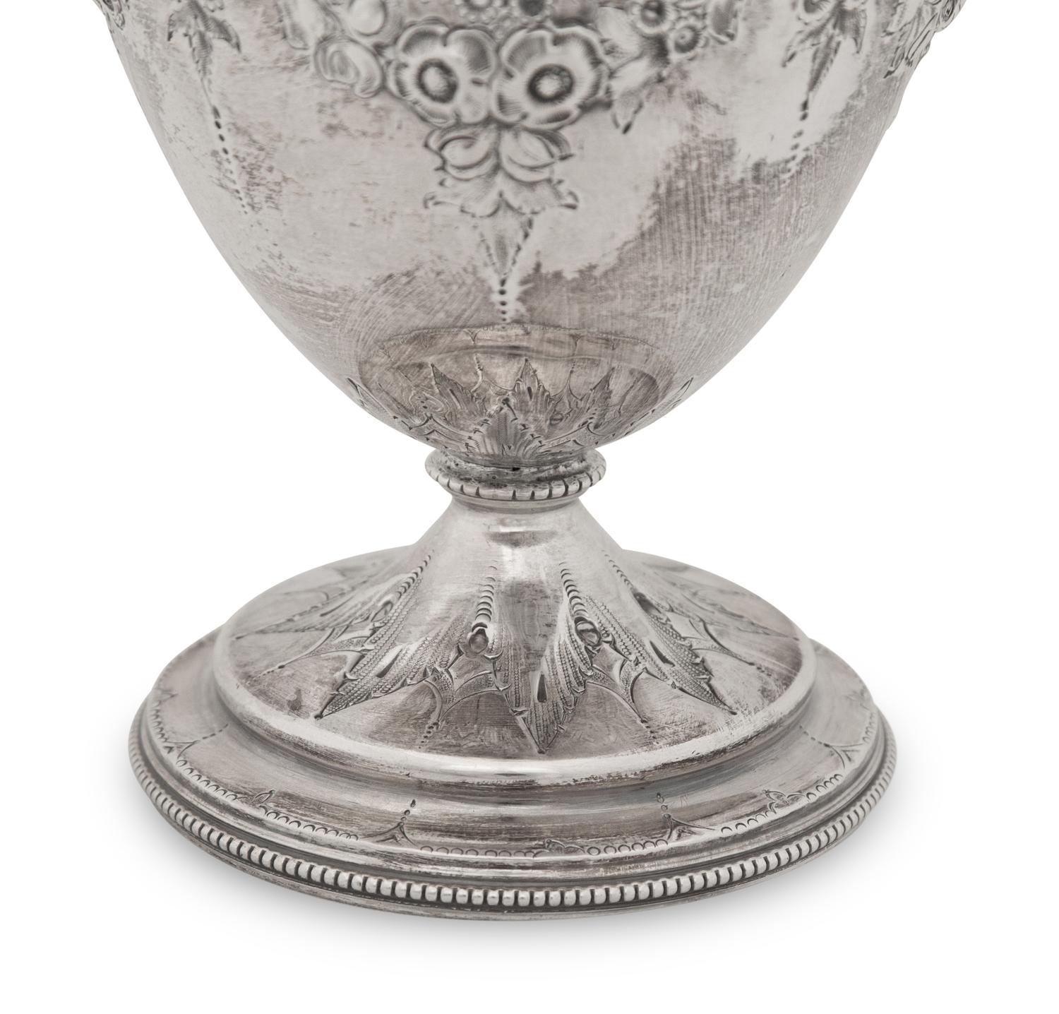 A Victorian Silver Goblet