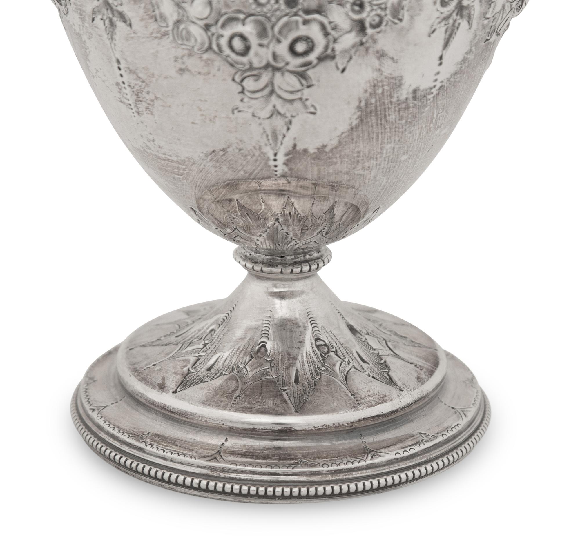 A Victorian Silver Goblet