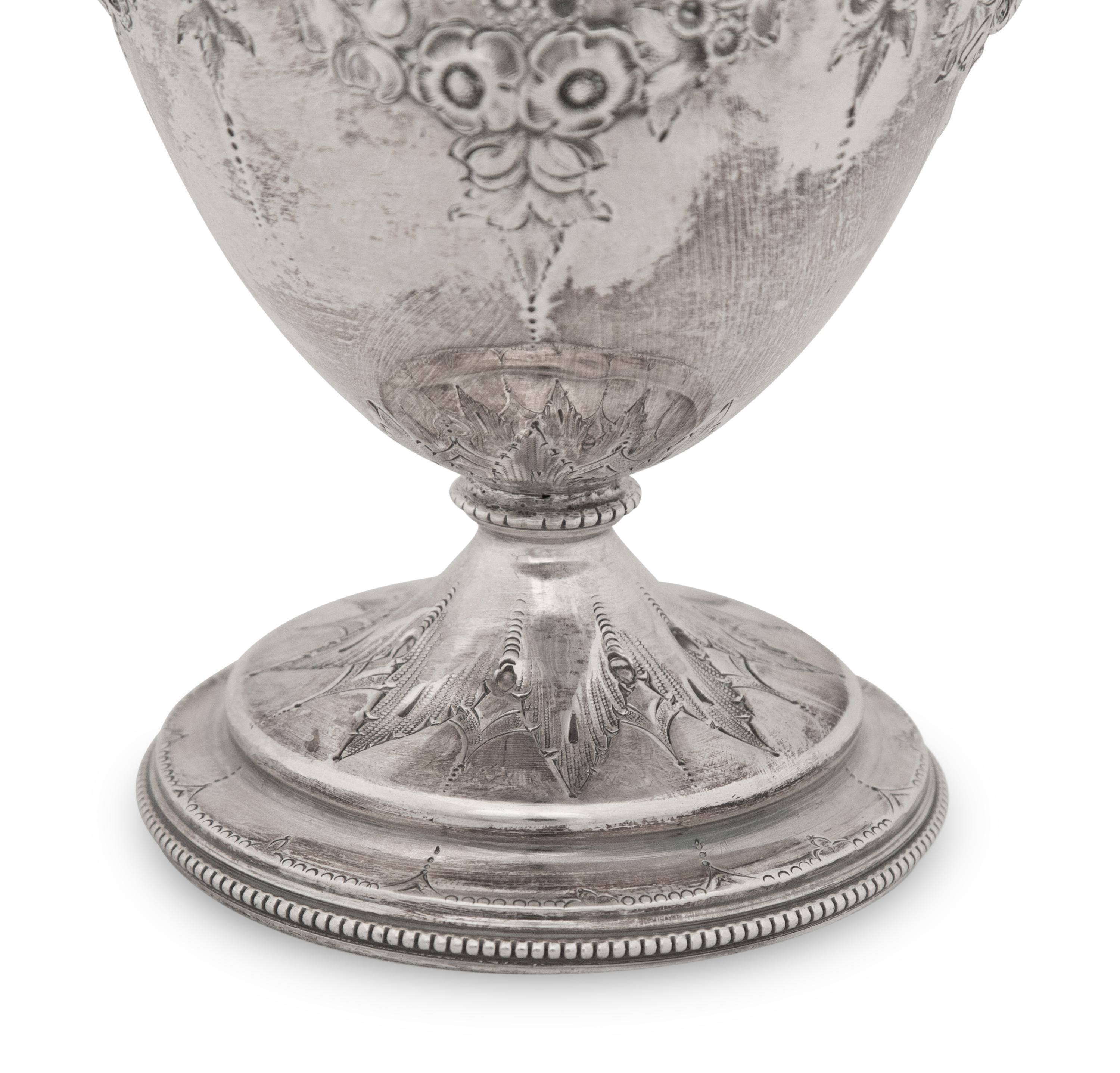 A Victorian Silver Goblet