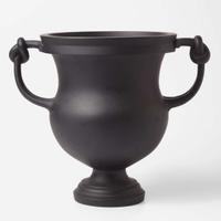 A Wedgwood Black Basaltes Knot-Handled Wine Cooler UK, circa 1800