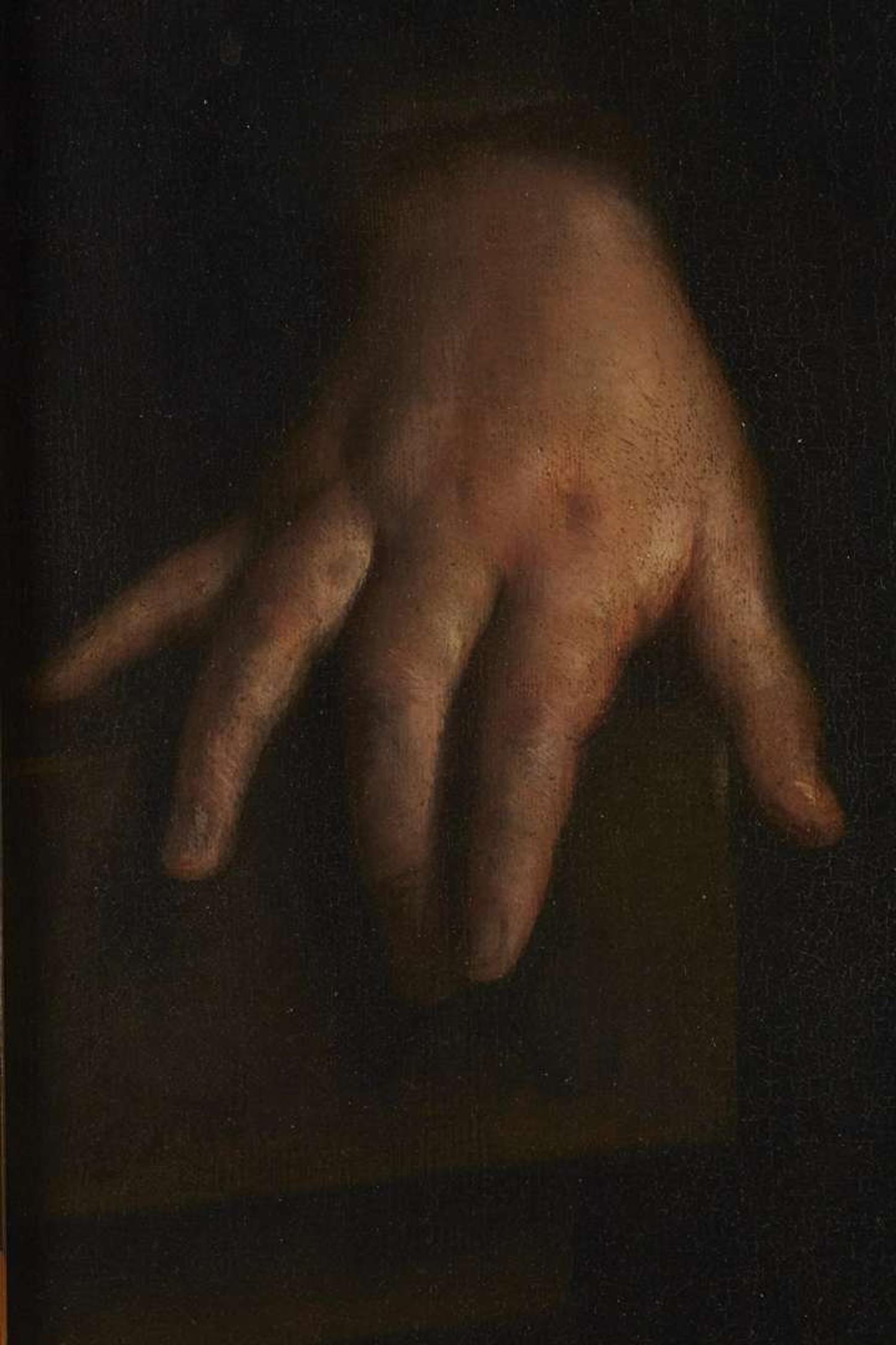ATTRIBUTED TO NICOLAES MAES (DUTCH 1634-1693) PORTRAIT OF A GENTLEMAN, THREE-QUARTER LENGTH
