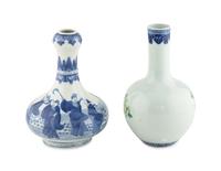 Two Chinese Porcelain Bottle Vases