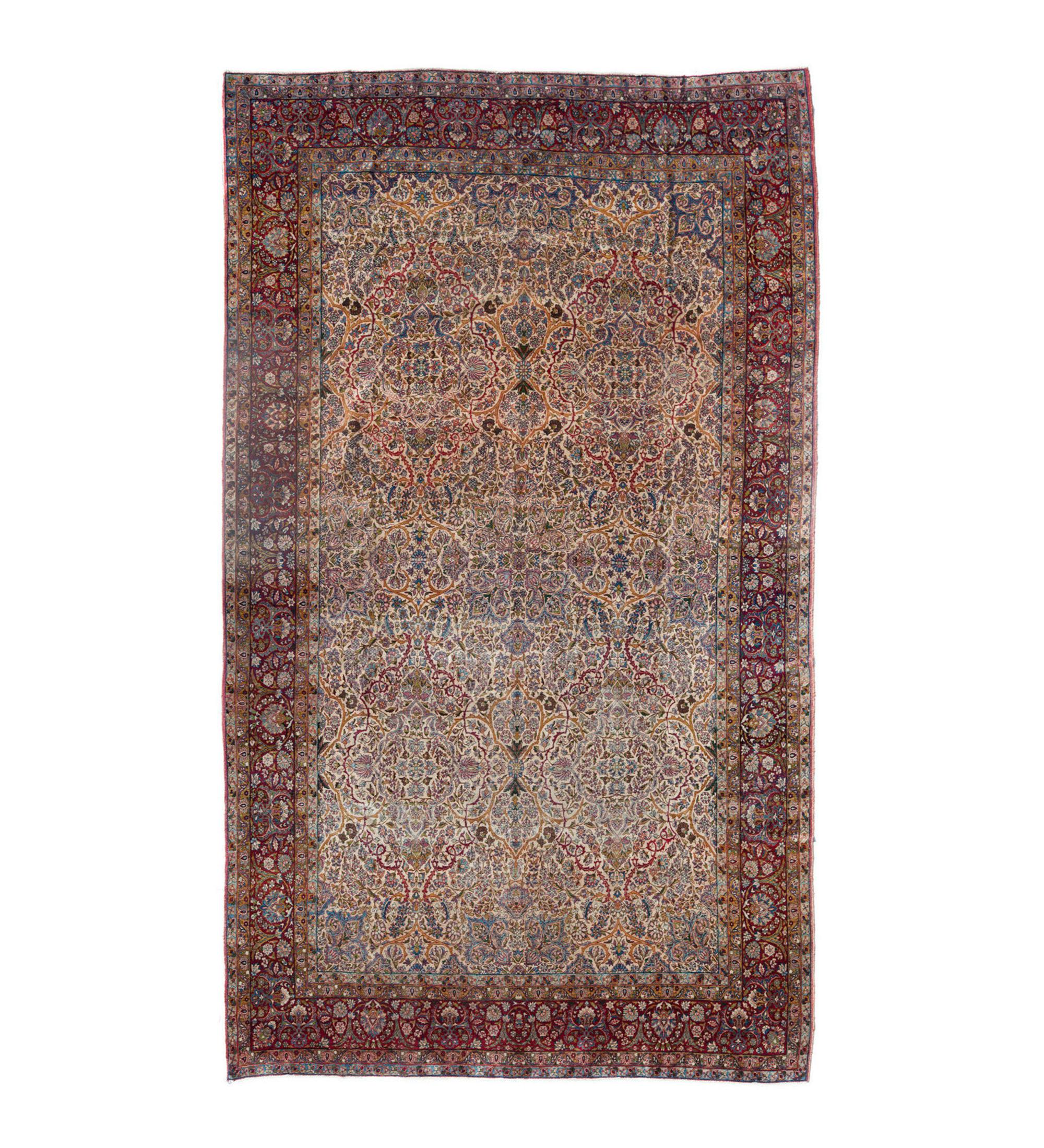A Laver Kerman Wool Carpet — 20TH CENTURY