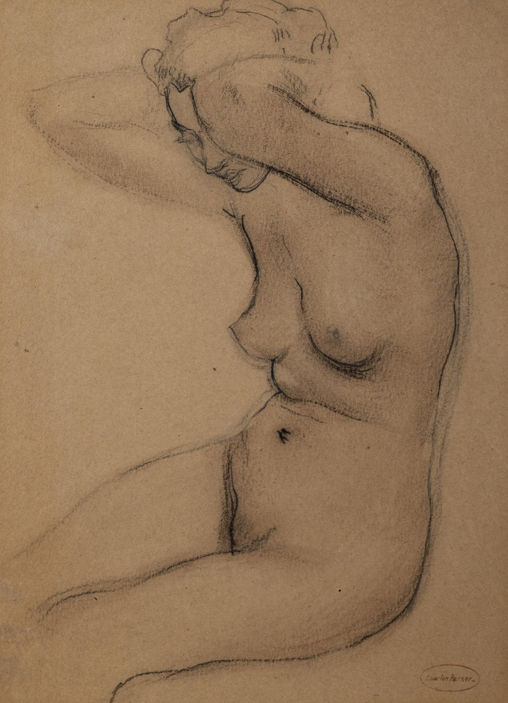 A Group of Three Nude Studies