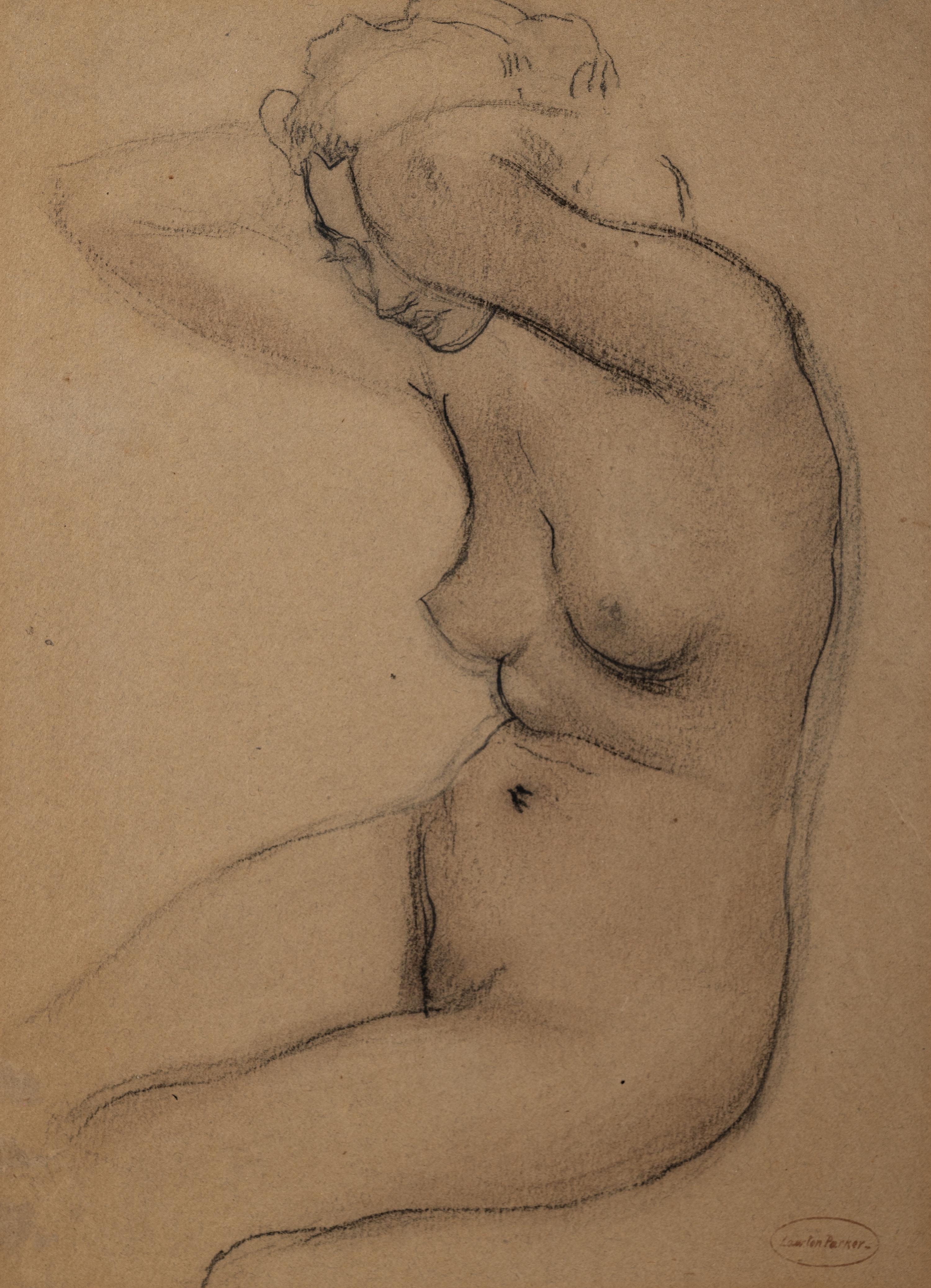 A Group of Three Nude Studies