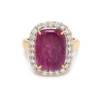 RUBY AND DIAMOND RING