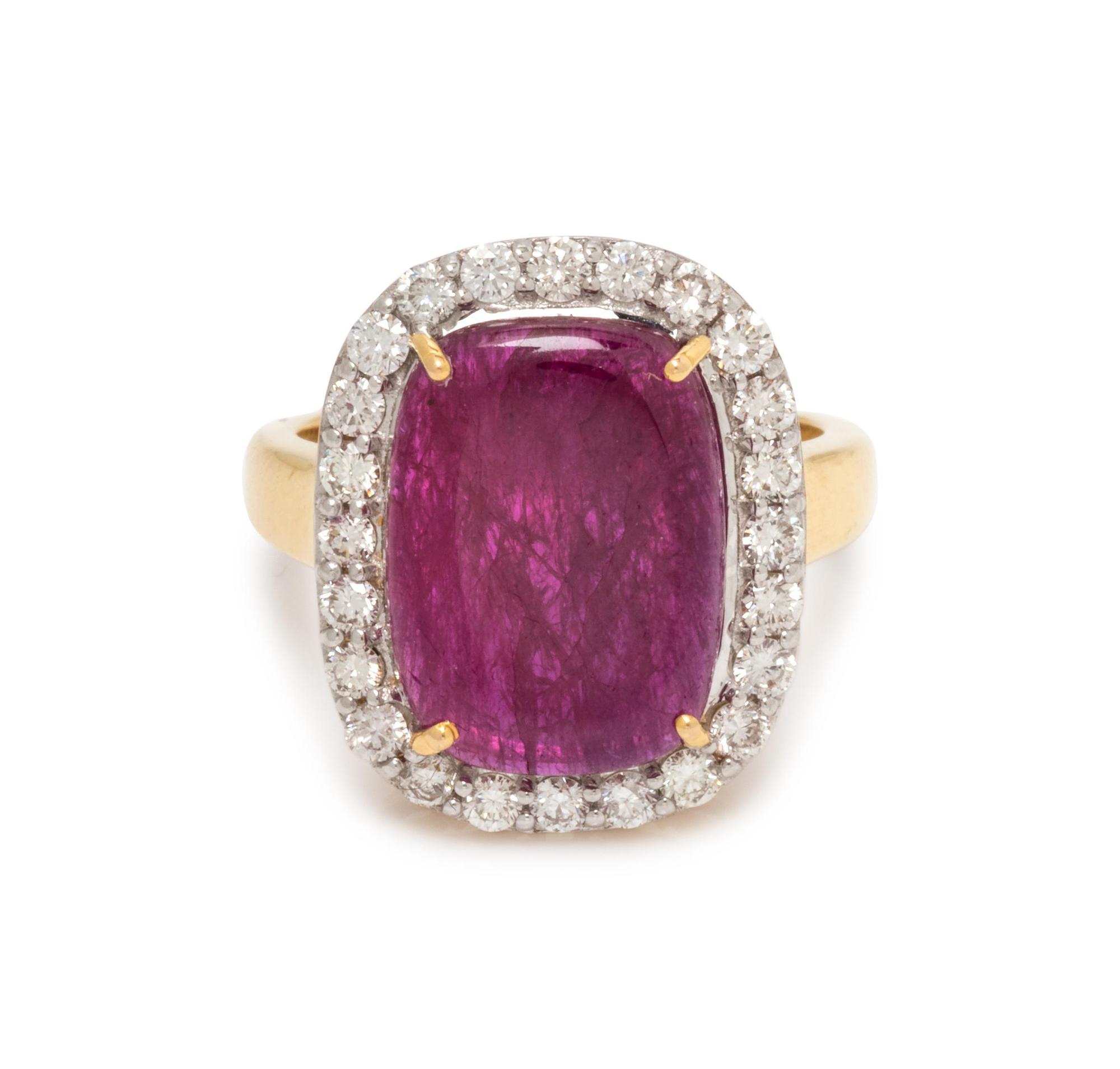 RUBY AND DIAMOND RING