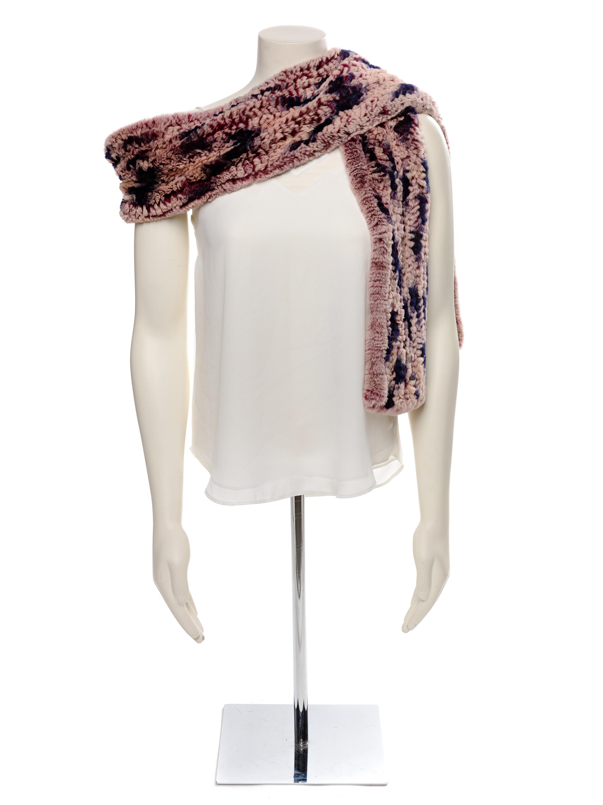 Rabbit Fur Scarf, 1990-2000s