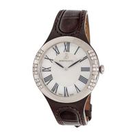 BERTOLUCCI, STAINLESS STEEL AND DIAMOND 'SERENA GARBO' WRISTWATCH