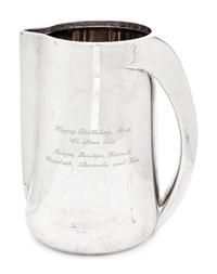 An Elsa Peretti for Tiffany and Co. Silver Pitcher