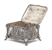 A Dutch Silver Tobacco Box