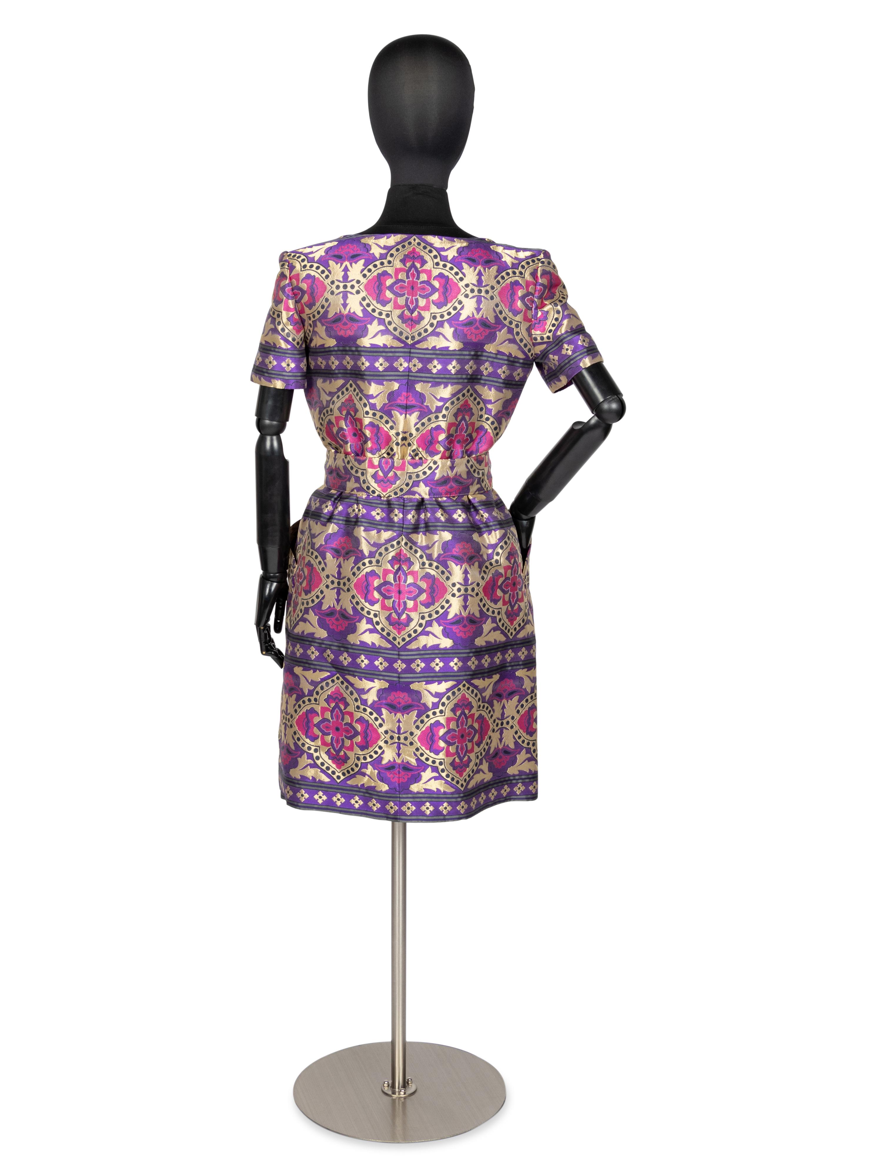 Christian Lacroix Dress and Belt, 1980s