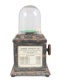 A Winner Novelty Co. 5 Cent Dice Trade Simulator