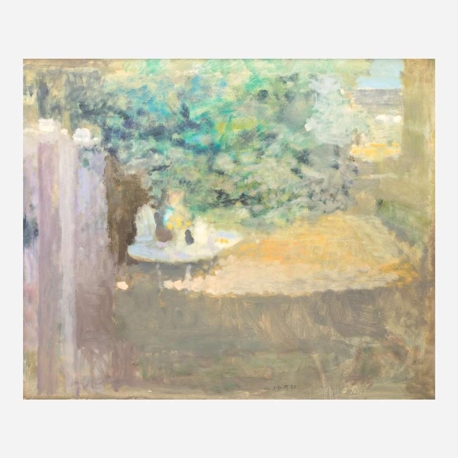 David Fertig (American, b. 1946) The Courtyard