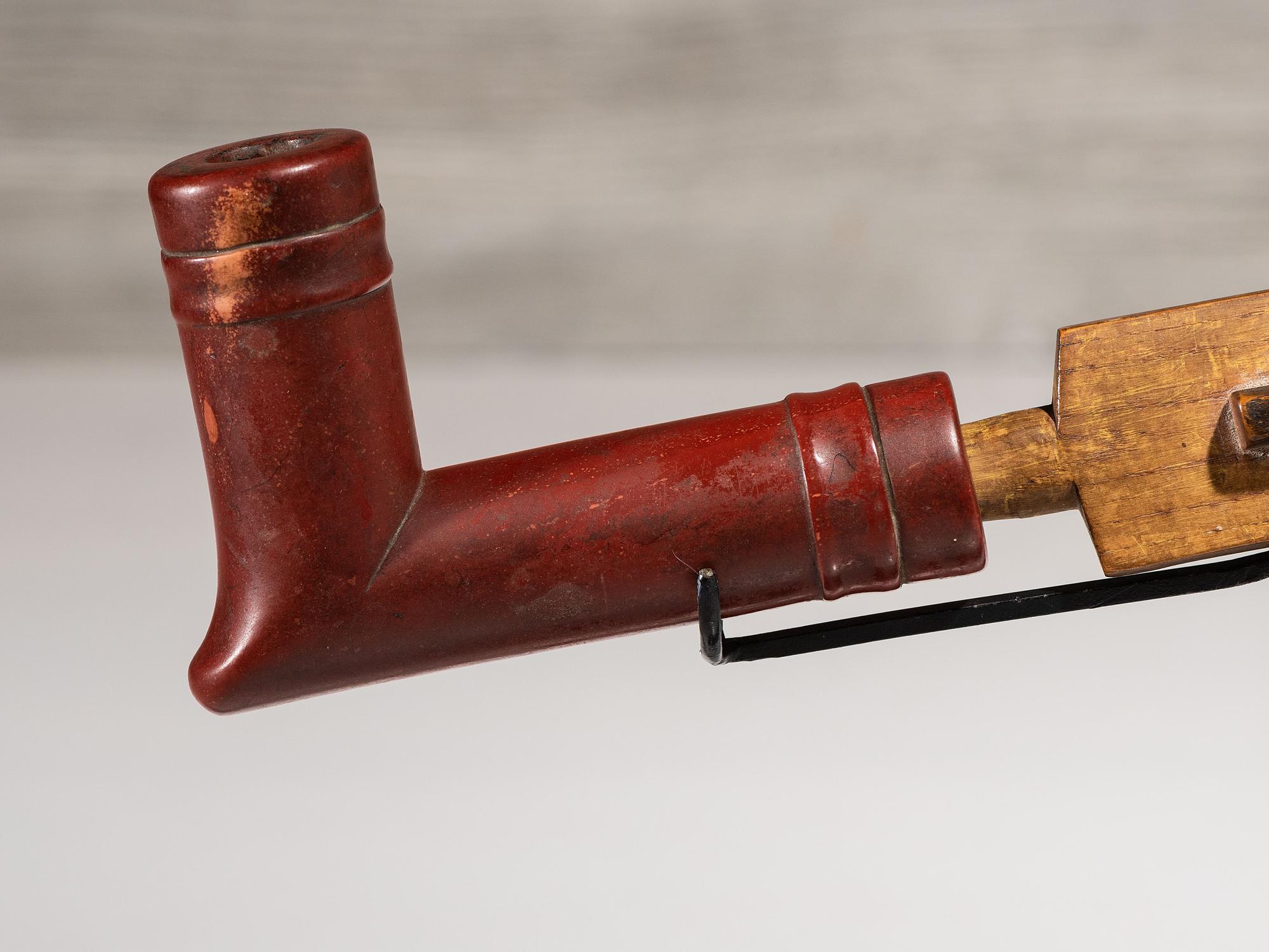Standing Rock Sioux Figural Pipe