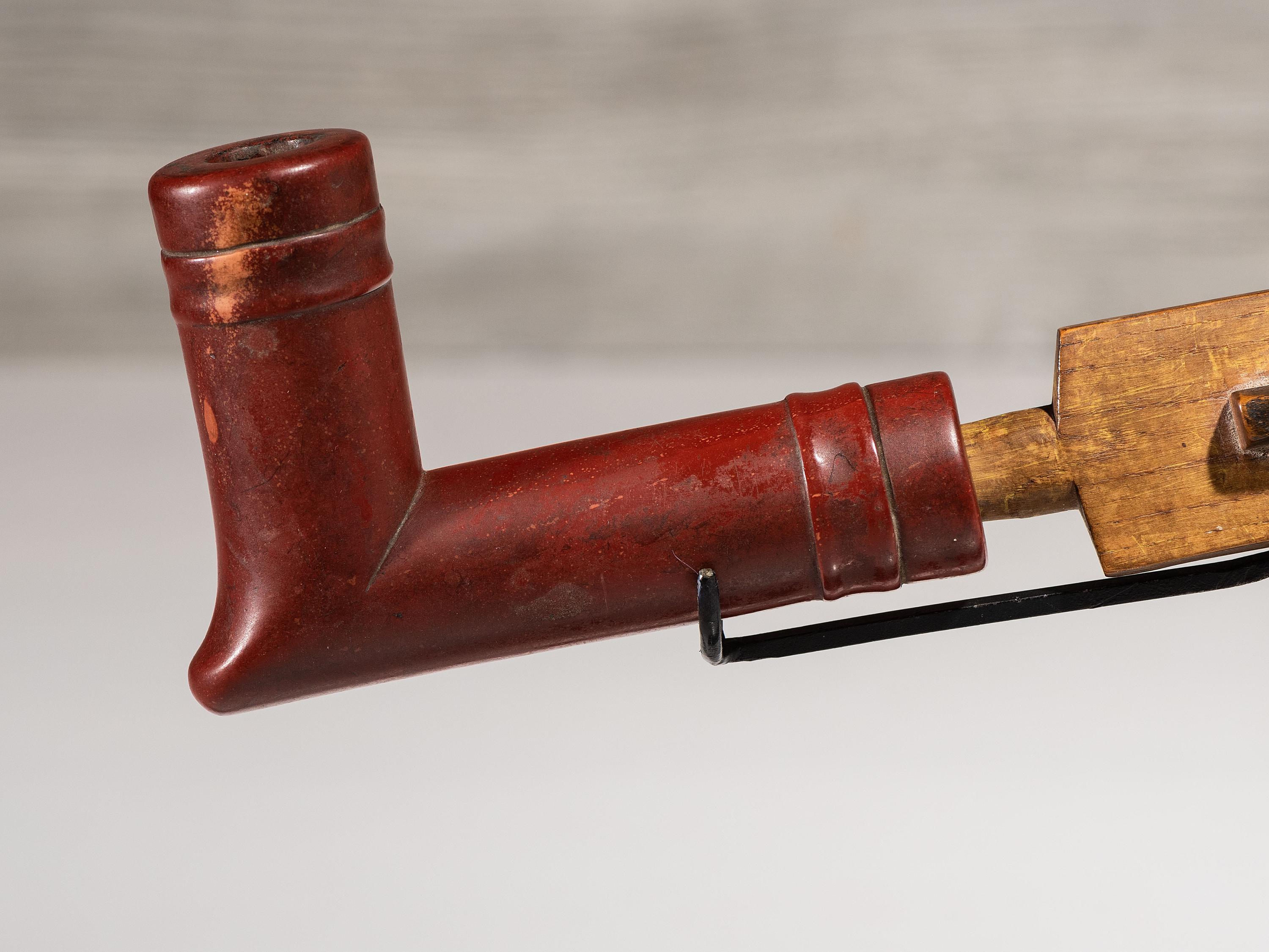Standing Rock Sioux Figural Pipe