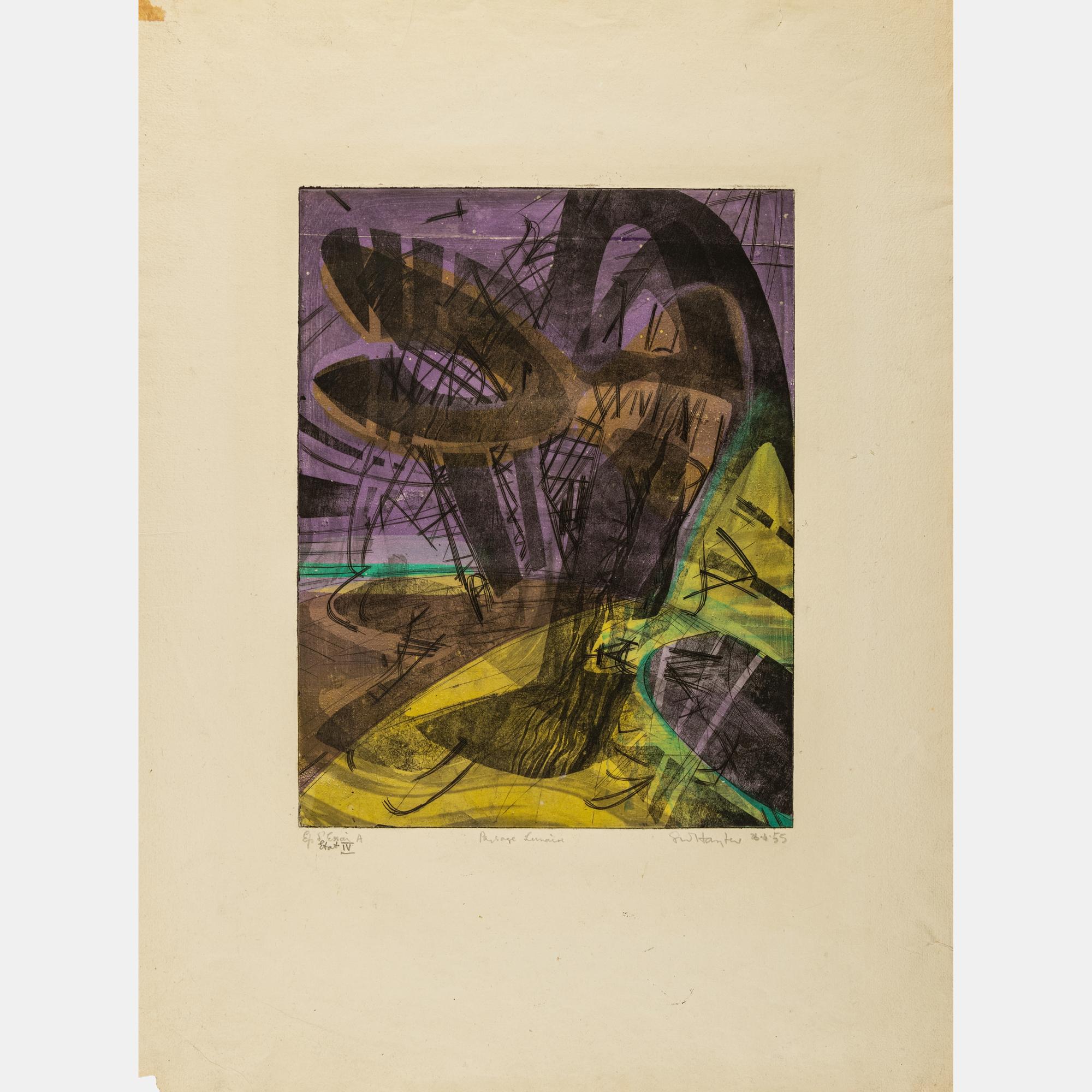 A Pair of Prints ( Japanese Family and Passage Lumaire )