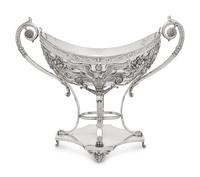 A German Silver Centerpiece Basket