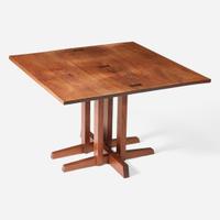George Nakashima (American, 1905-1990) "Frenchman's Cove I" Dining Table, New Hope, Pennsylvania, 1983