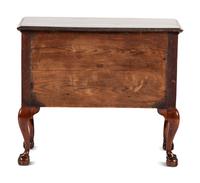 A Chippendale Mahogany Claw-and-Ball Foot Dressing Table