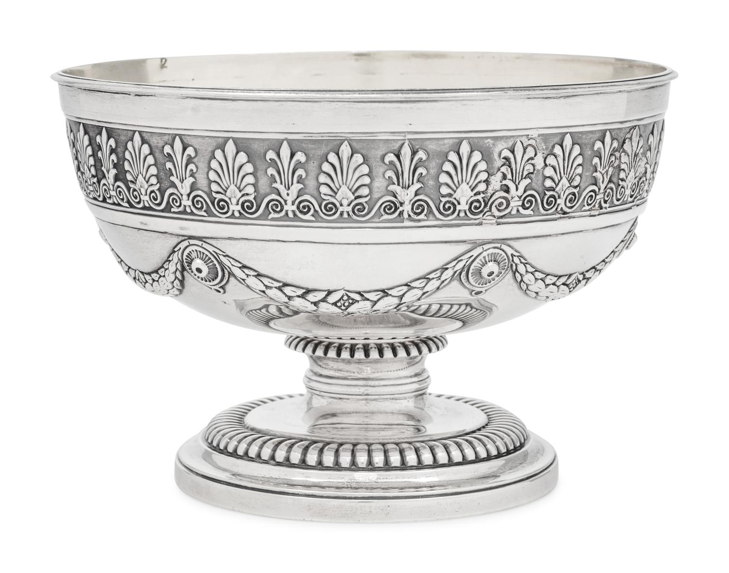 A Paul Storr Silver Fruit Bowl
