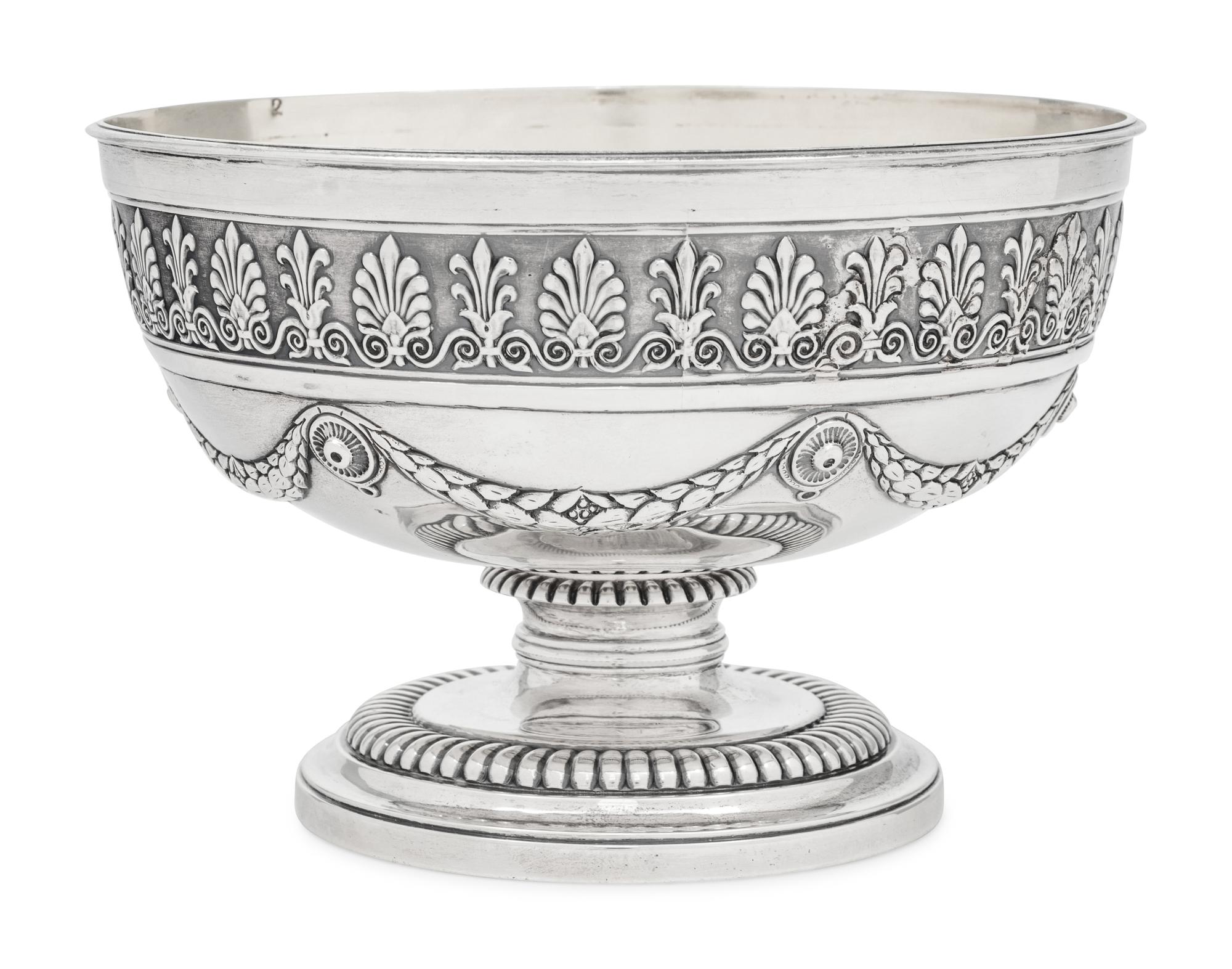 A Paul Storr Silver Fruit Bowl
