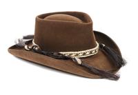 A Montecristi Fur Felt Hat Size 7.