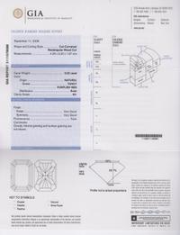 A Rare 0.22 Carat Radiant Cut Fancy Purplish Red Diamond,