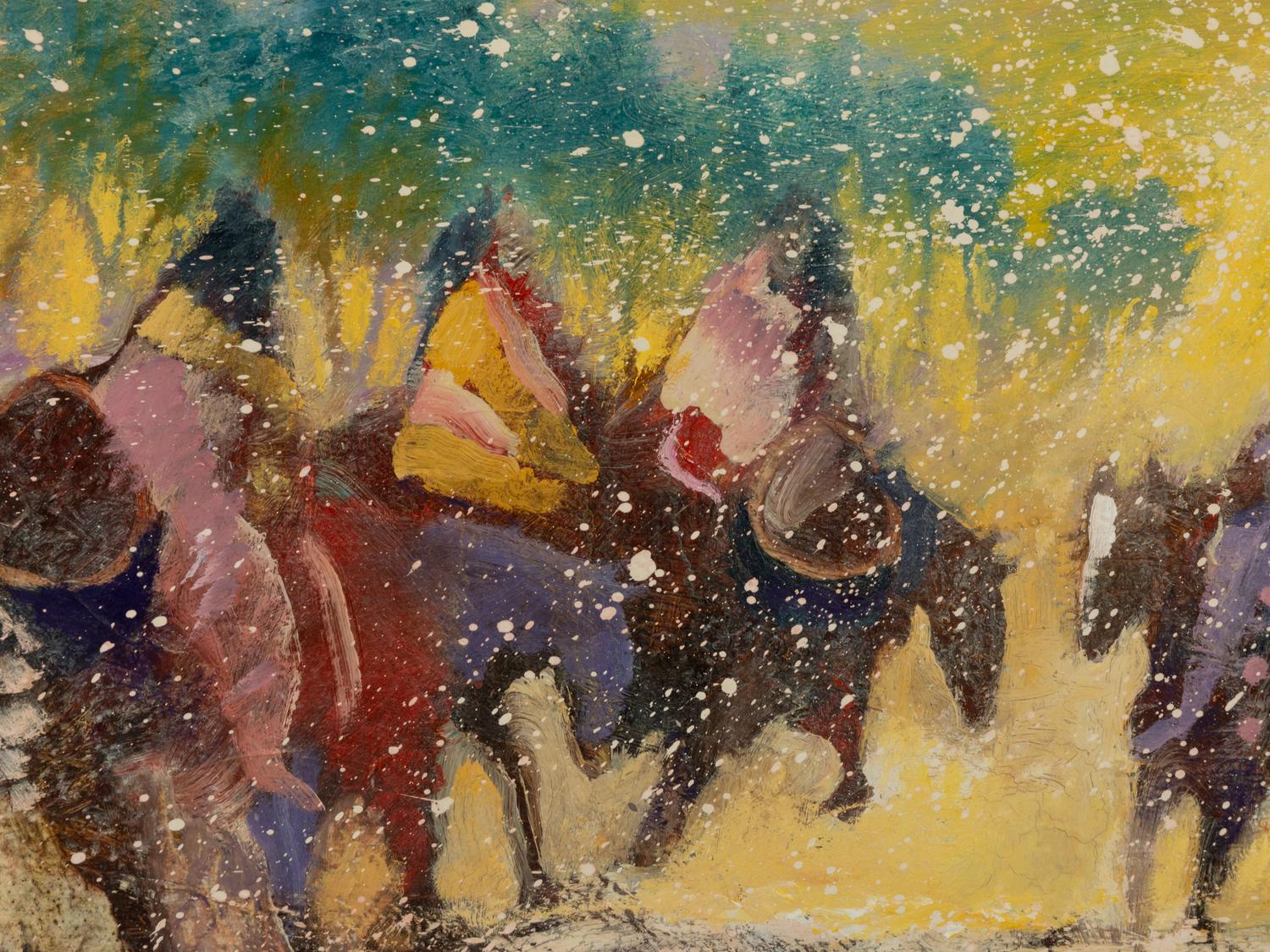 Watering the Horses in the Spring