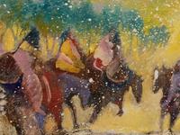 Watering the Horses in the Spring