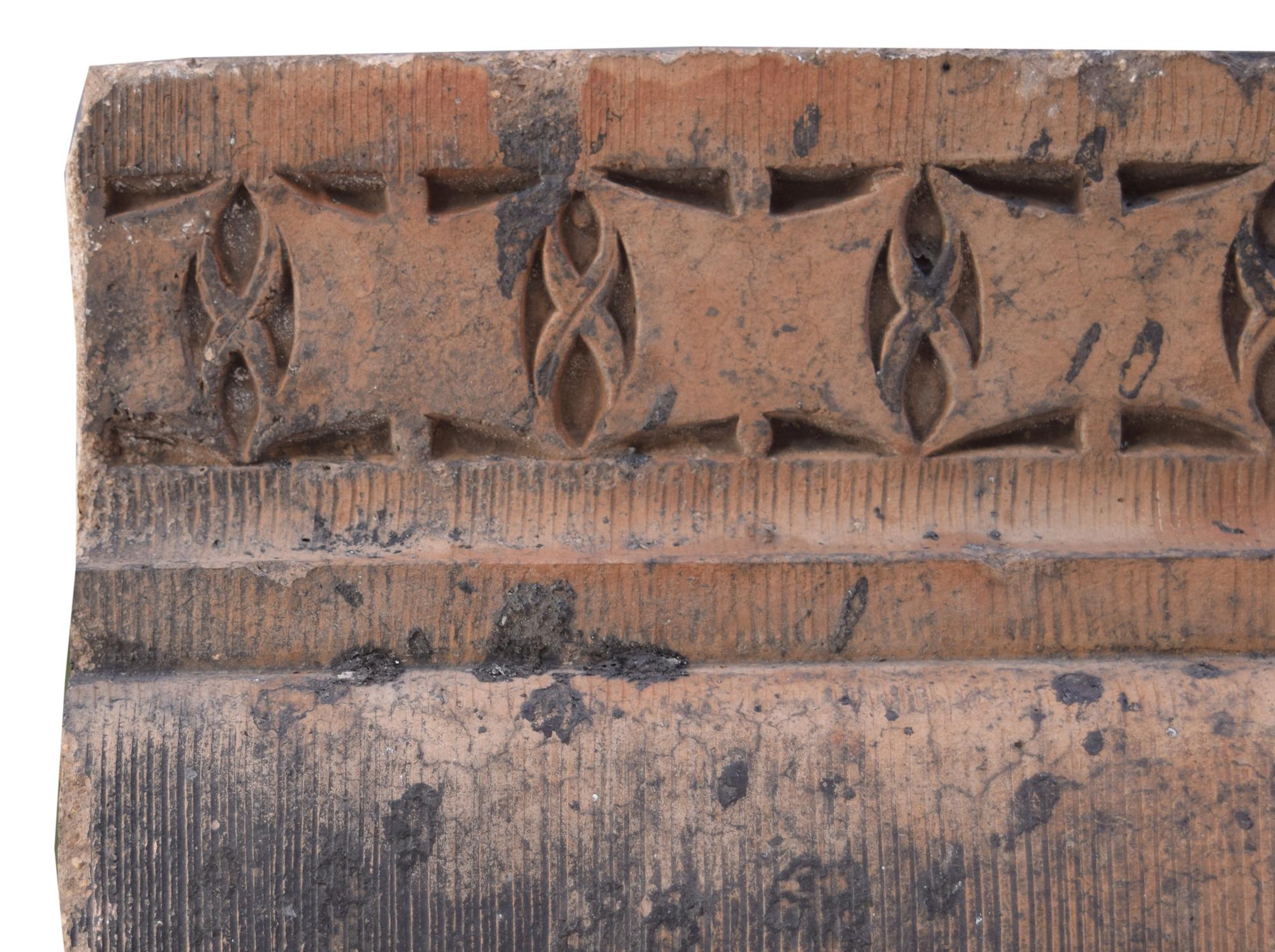 A Sullivan Designed Terra Cotta Facade Fragment from the Chicago Stock Exchange 12" W x 6" D x 13" H — United States, 1893