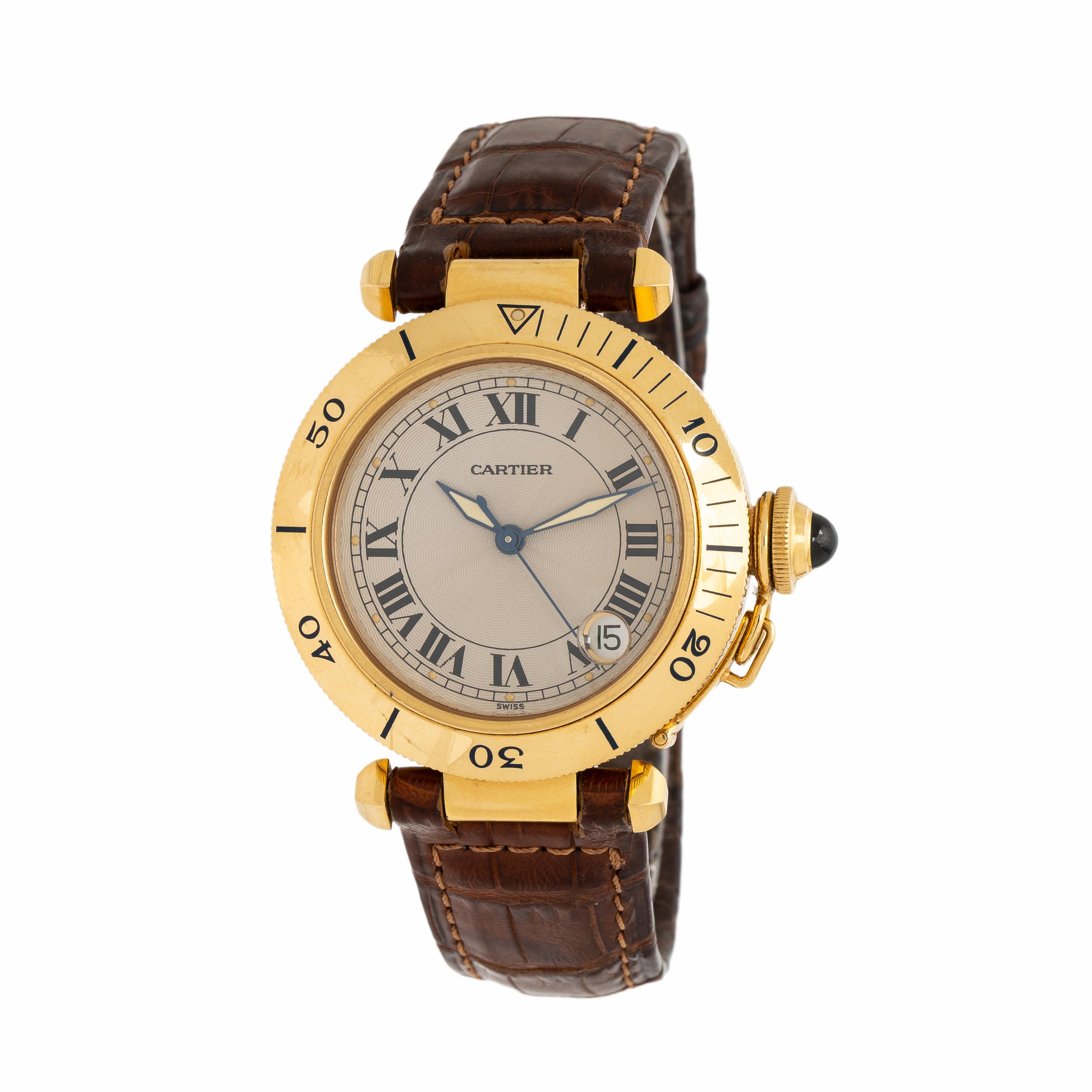 Cartier, Ref. 1035, 18K Yellow Gold 'Pasha' Watch