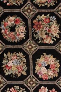 An Edwardian Style Needlepoint Rug