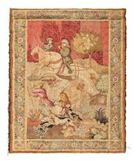 A Continental Wool Tapestry