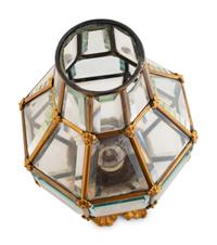A Louis XVI Style Diminutive Hall Chandelier and a Hall Lantern — 20TH CENTURY