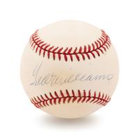 A Ted Williams Signed Baseball