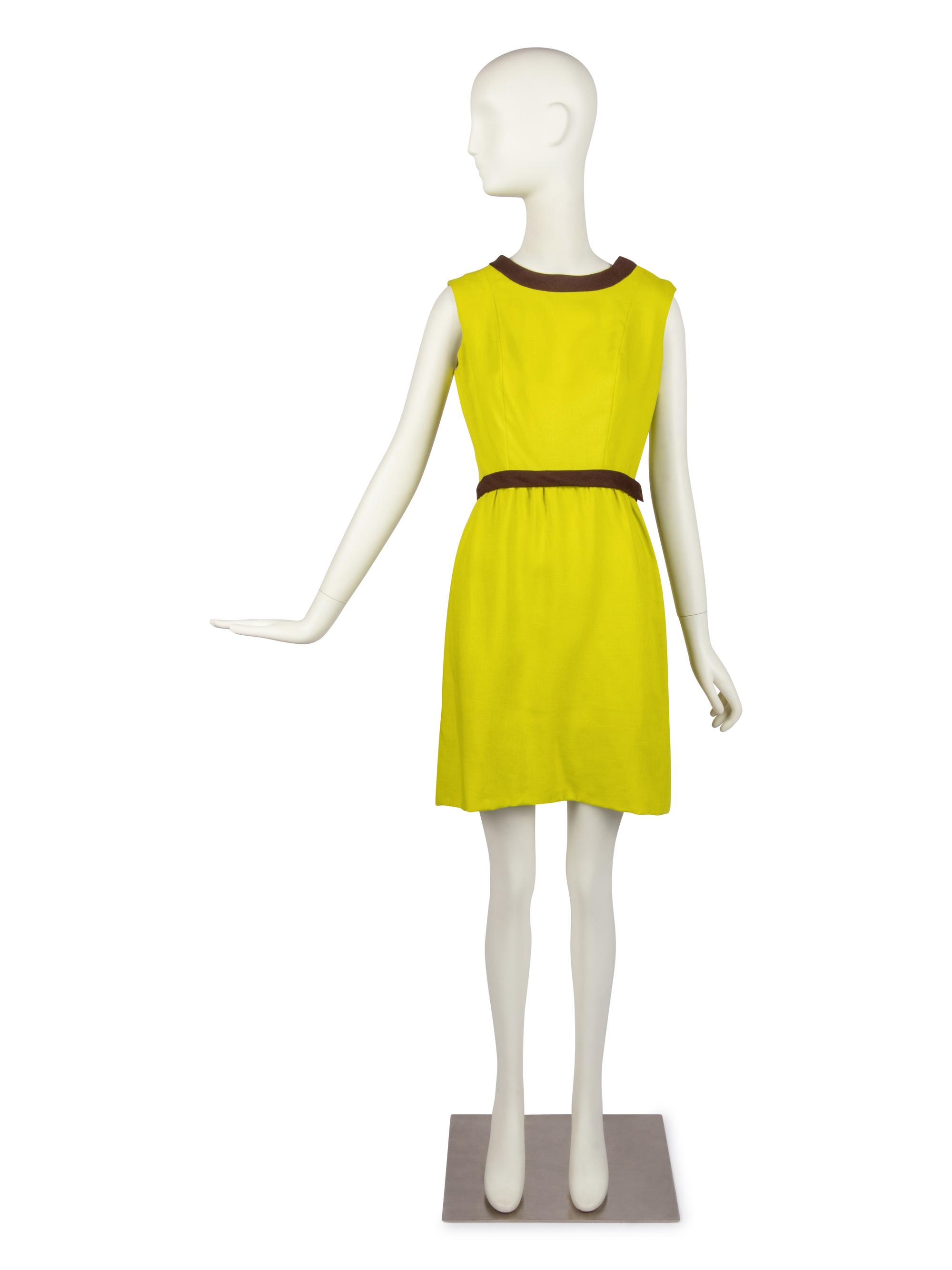Oscar de la Renta for Jane Derby Shift Dress, 1960s