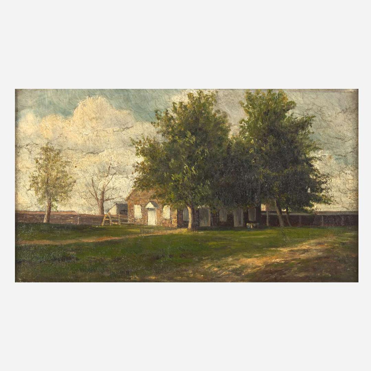 Attributed to George Cope (American, 1855–1929) The Farmstead