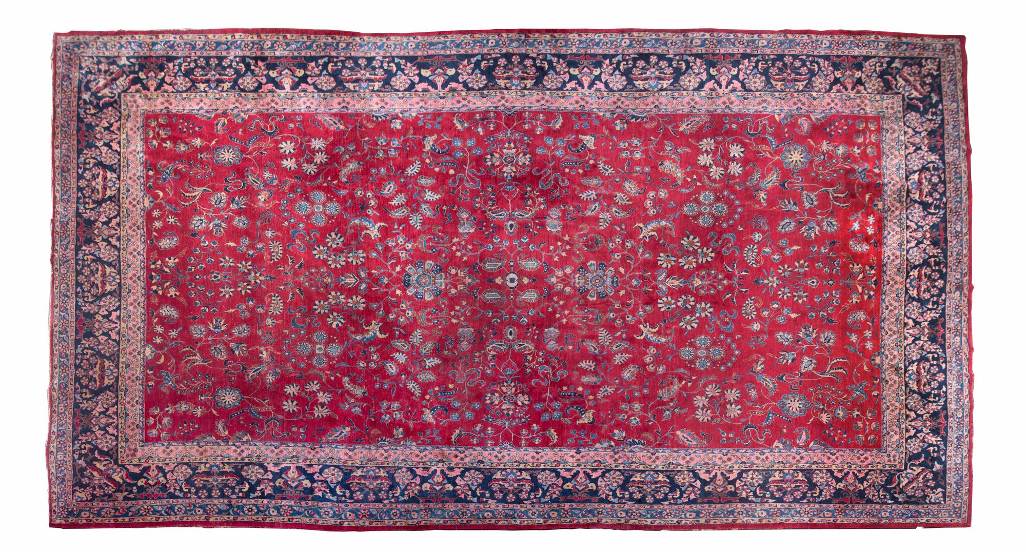A Kashan Room Rug — EARLY 20TH CENTURY