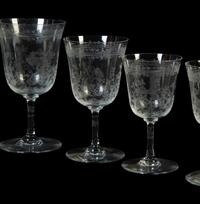 A 34-Piece Baccarat Crystal Lafayette Pattern Stemware Service — 20TH CENTURY