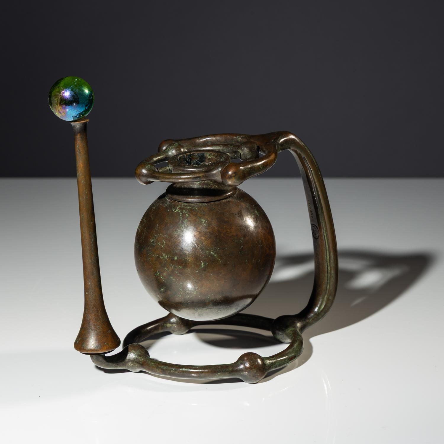 'Universal Swing' Gimbal candlestick, c. 1905