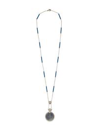 TIFFANY & CO., EDWARDIAN, DIAMOND AND ENAMEL WATCH PENDANT