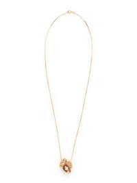 YELLOW GOLD AND DIAMOND PENDANT/NECKLACE