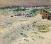 Whitney Myron Hubbard (American, 1875–1965) — Crashing Waves
