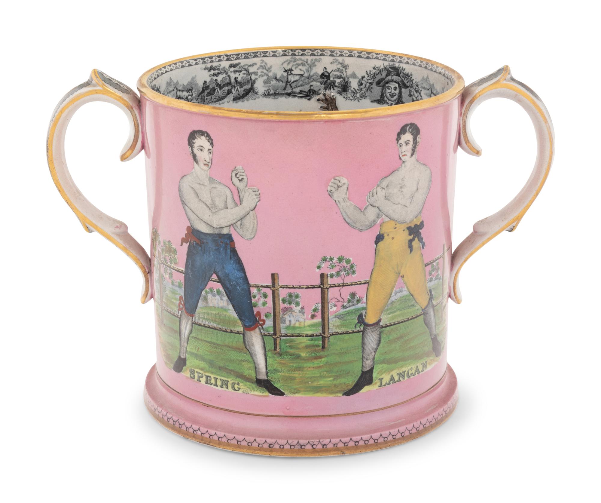 An English Ceramic Commemorative Loving Cup