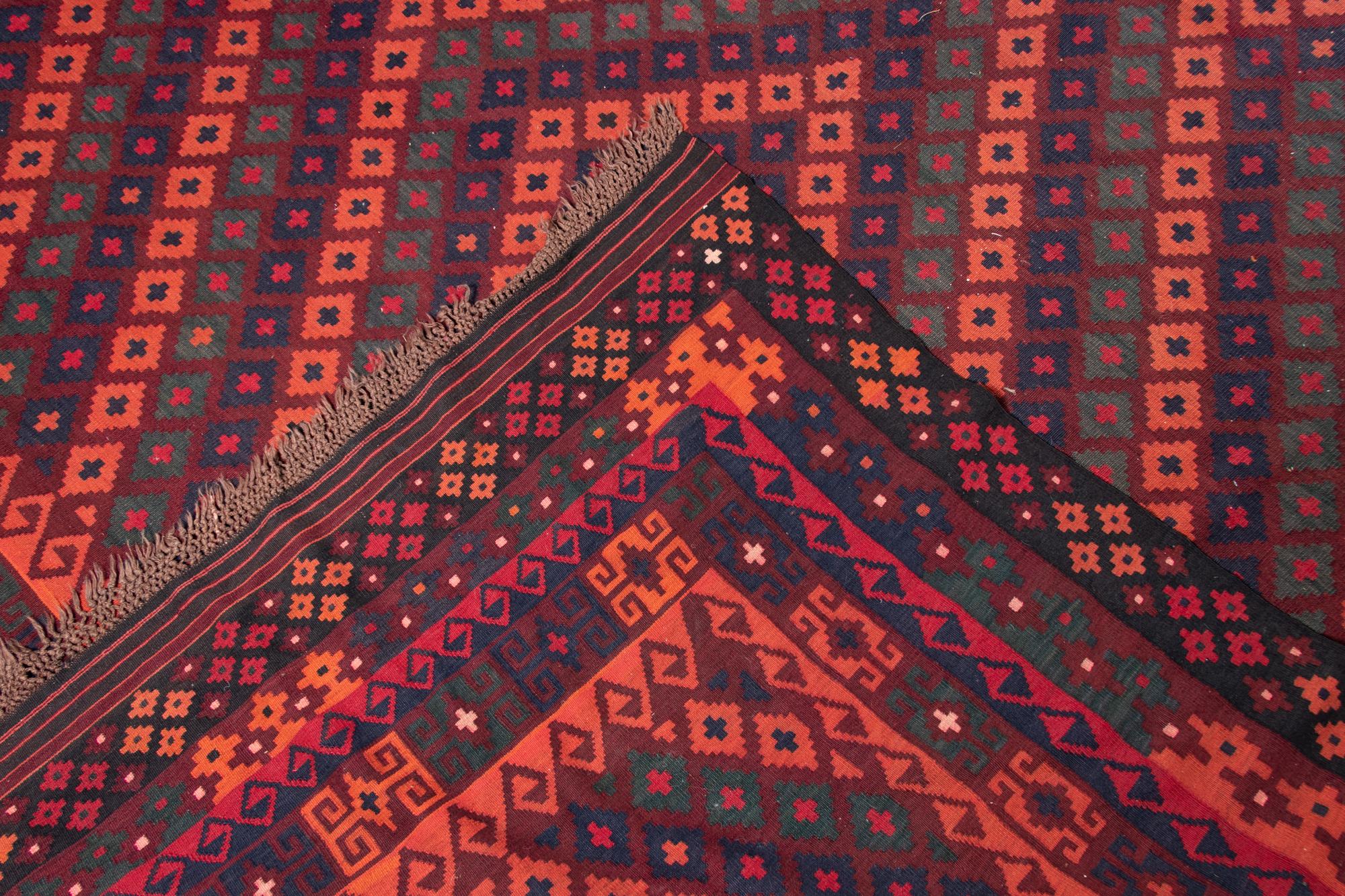 An Afghan Kilim Wool Rug