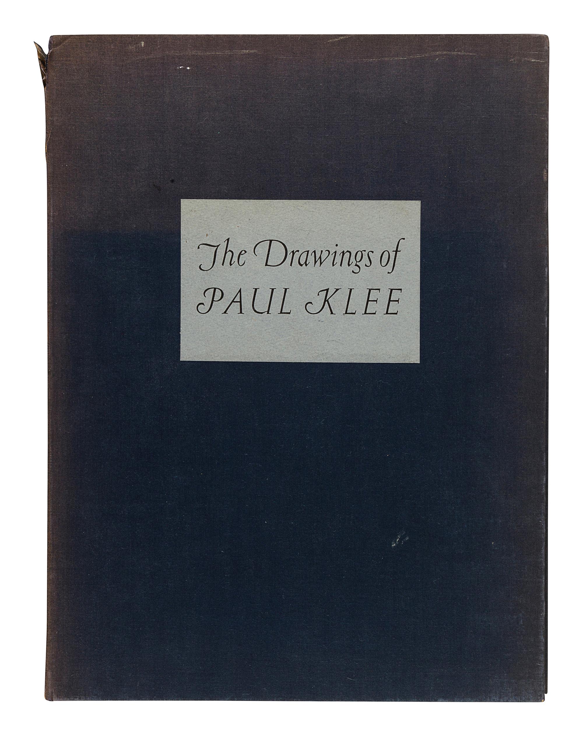 [KLEE, Paul (1879-1940)]. GROHMANN, Will. The Drawings of Paul Klee . New York: Curt Valentin, 1944.